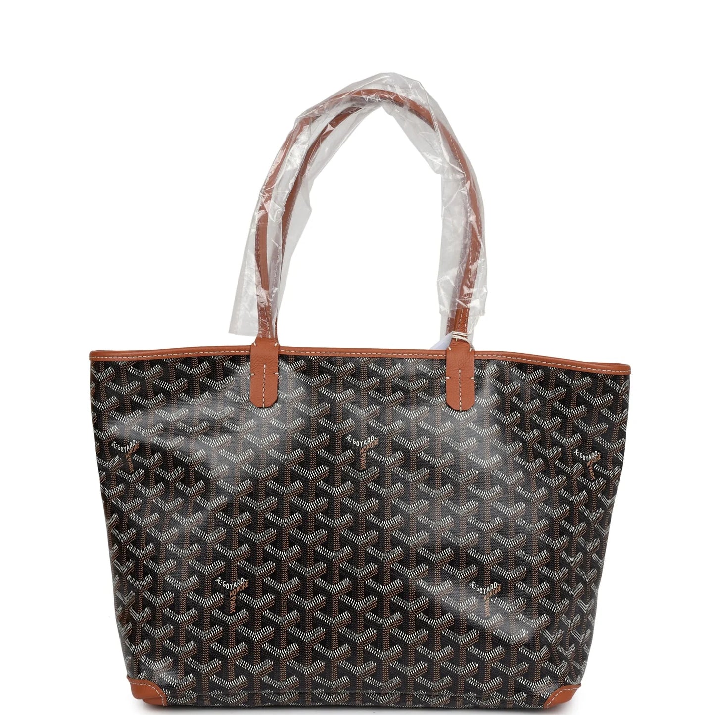 Goyard Goyardine Black Artois PM Palladium Hardware