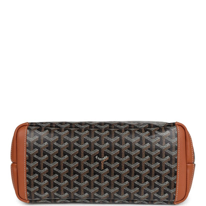 Goyard Goyardine Black Artois PM Palladium Hardware