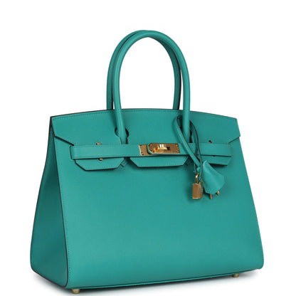 Hermès Birkin Sellier 30 Vert Verone Madame Gold Hardware