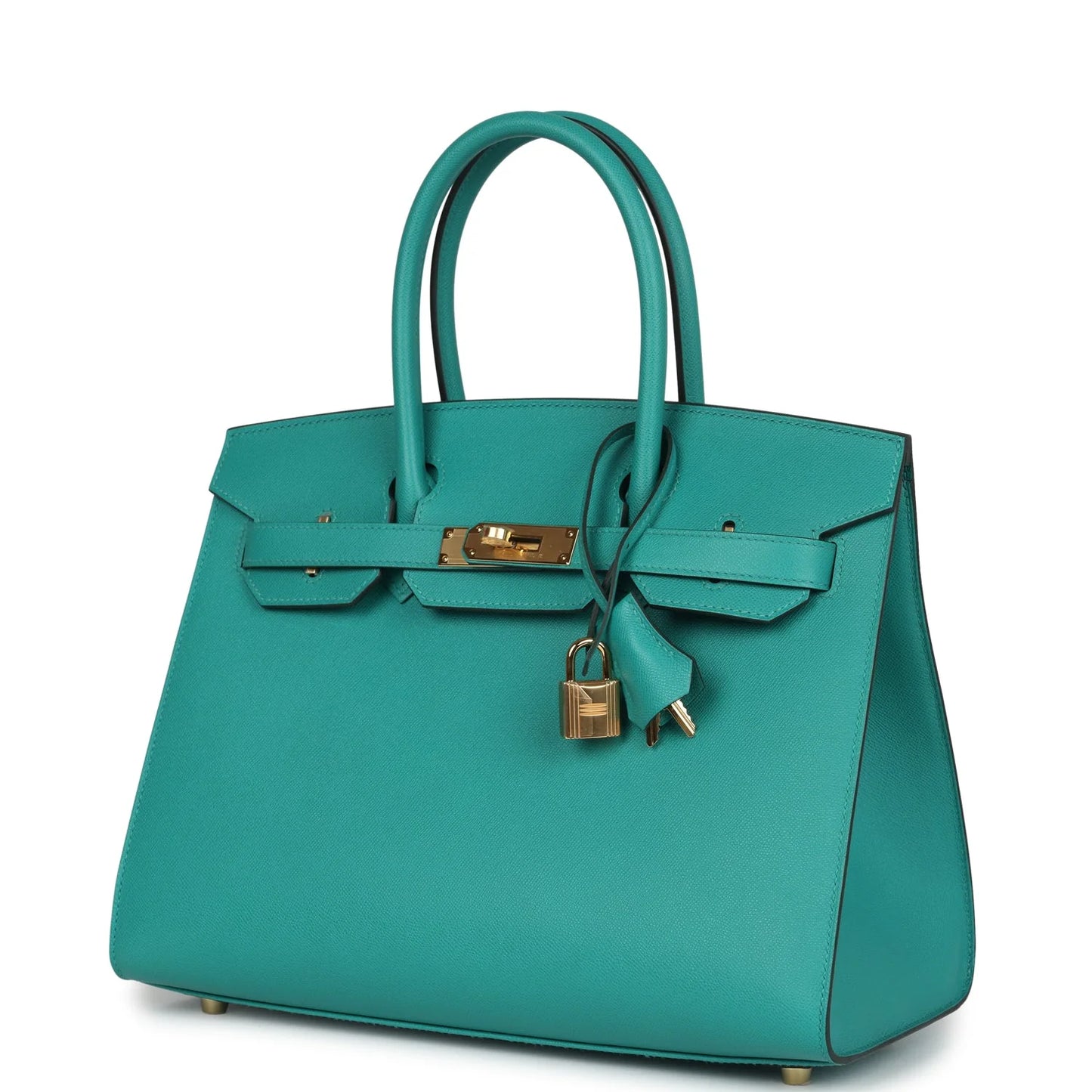 Hermès Birkin Sellier 30 Vert Verone Madame Gold Hardware